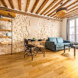 Peaceful - 1br-4p - Arts Et Metiers Appartement